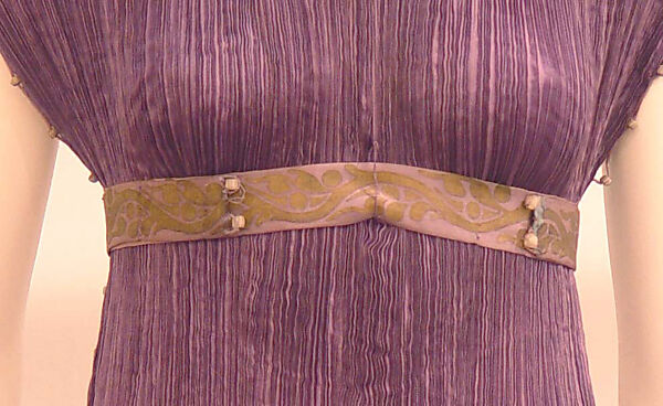 "Delphos", Fortuny (Italian, founded 1906), silk, glass, Italian