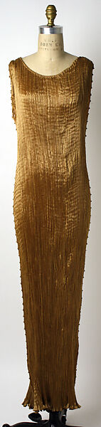 Evening ensemble, Fortuny (Italian, founded 1906), silk, Italian