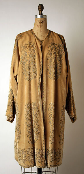 Evening coat, Fortuny (Italian, founded 1906), silk, Italian 