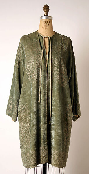 Evening coat, Fortuny (Italian, founded 1906), silk, Italian 