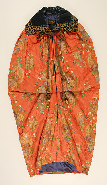 Evening coat, House of Worth (French, 1858–1956), silk, metallic thread, French 