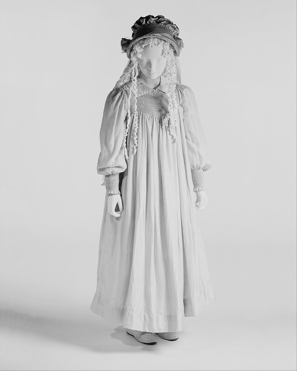 Dress, Liberty &amp; Co. (British, founded London, 1875), silk, cotton, British 