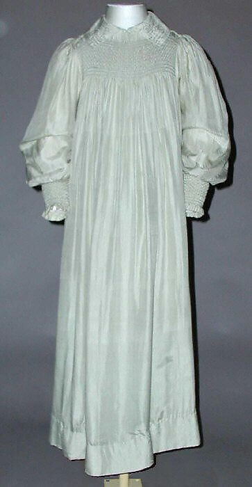 Dress, Liberty &amp; Co. (British, founded London, 1875), silk, cotton, British