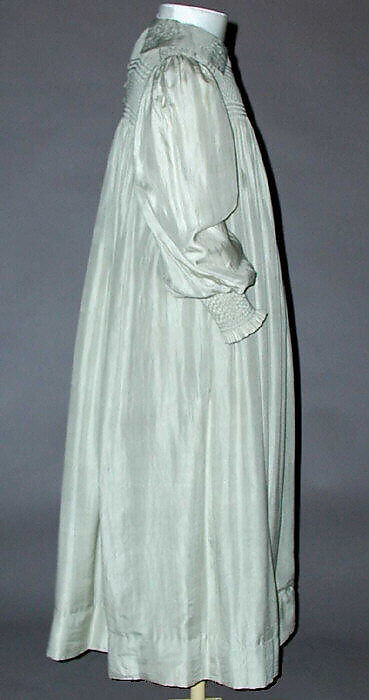 Dress, Liberty &amp; Co. (British, founded London, 1875), silk, cotton, British