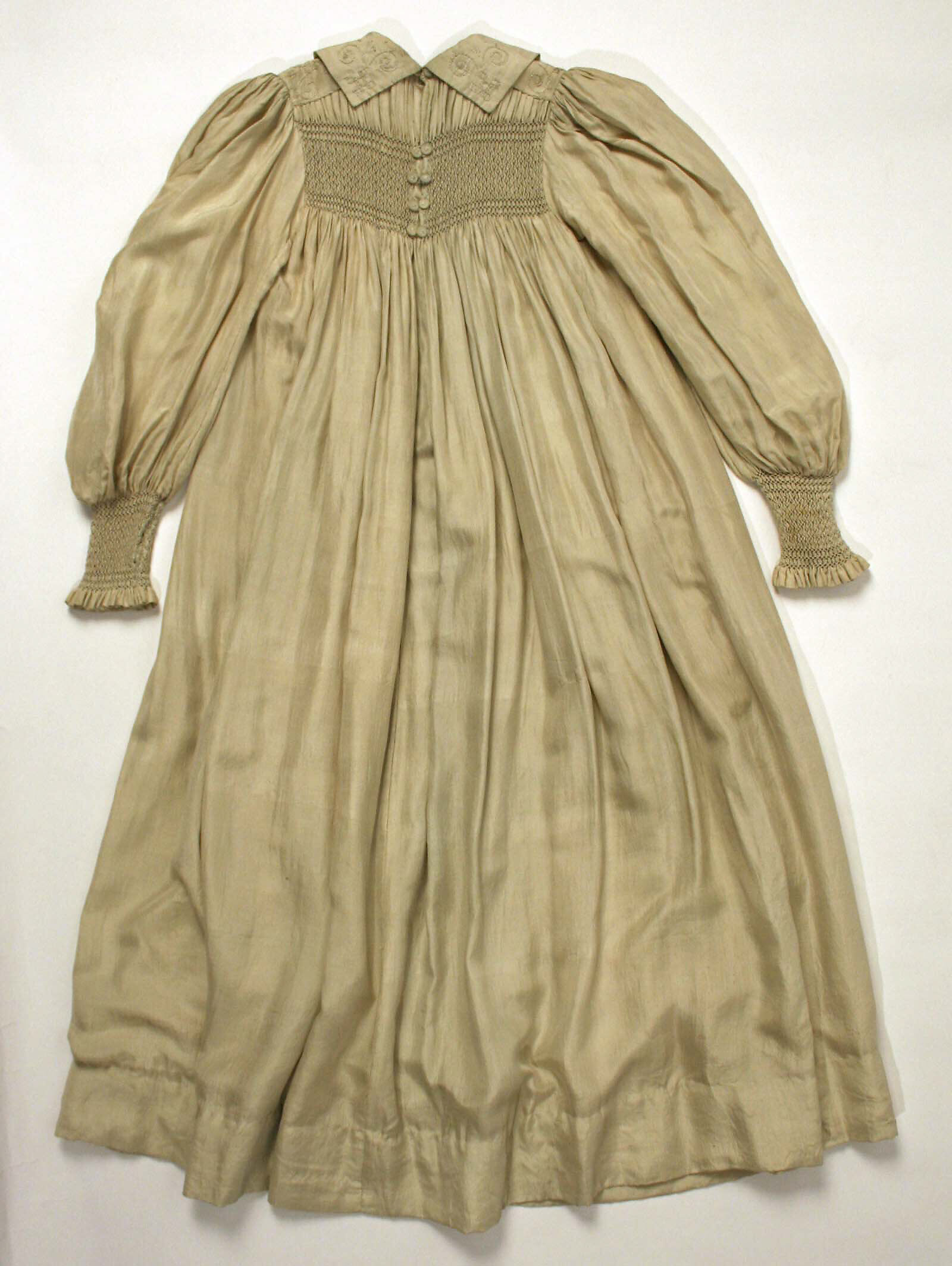 Dress, Liberty &amp; Co. (British, founded London, 1875), silk, cotton, British