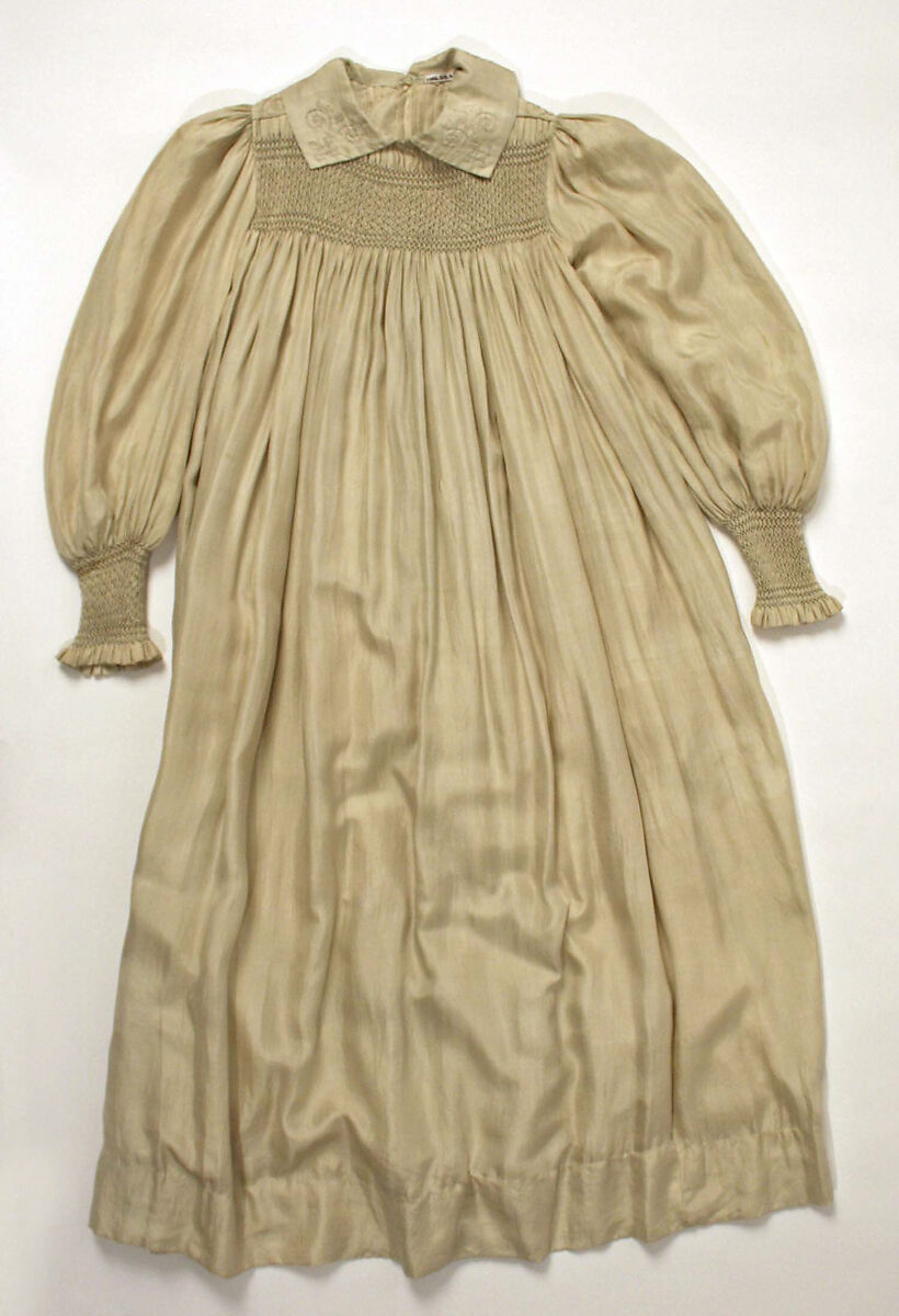 Dress, Liberty &amp; Co. (British, founded London, 1875), silk, cotton, British