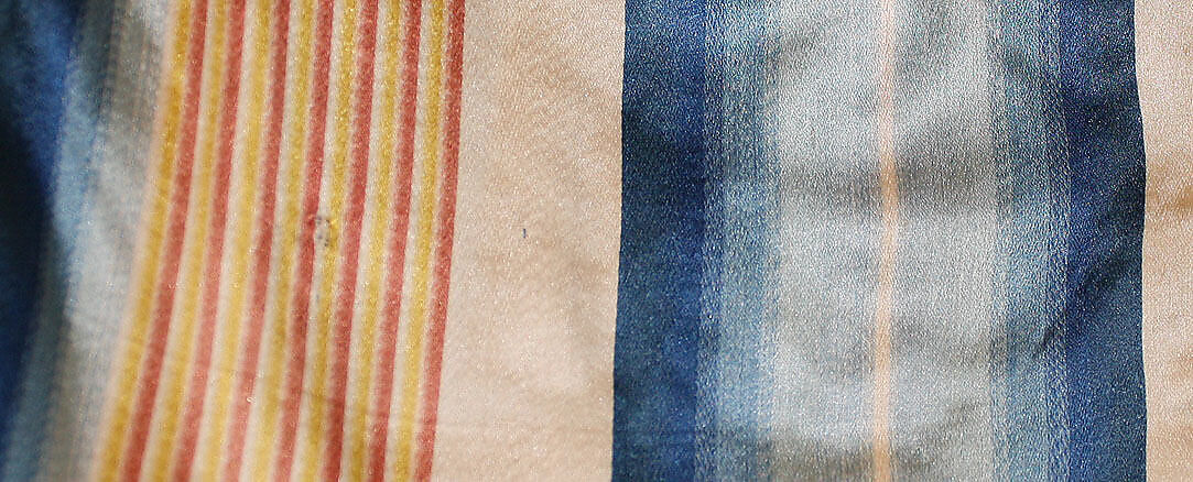 Ensemble (banyan, waistcoat, and breeches), silk, wool, linen, European