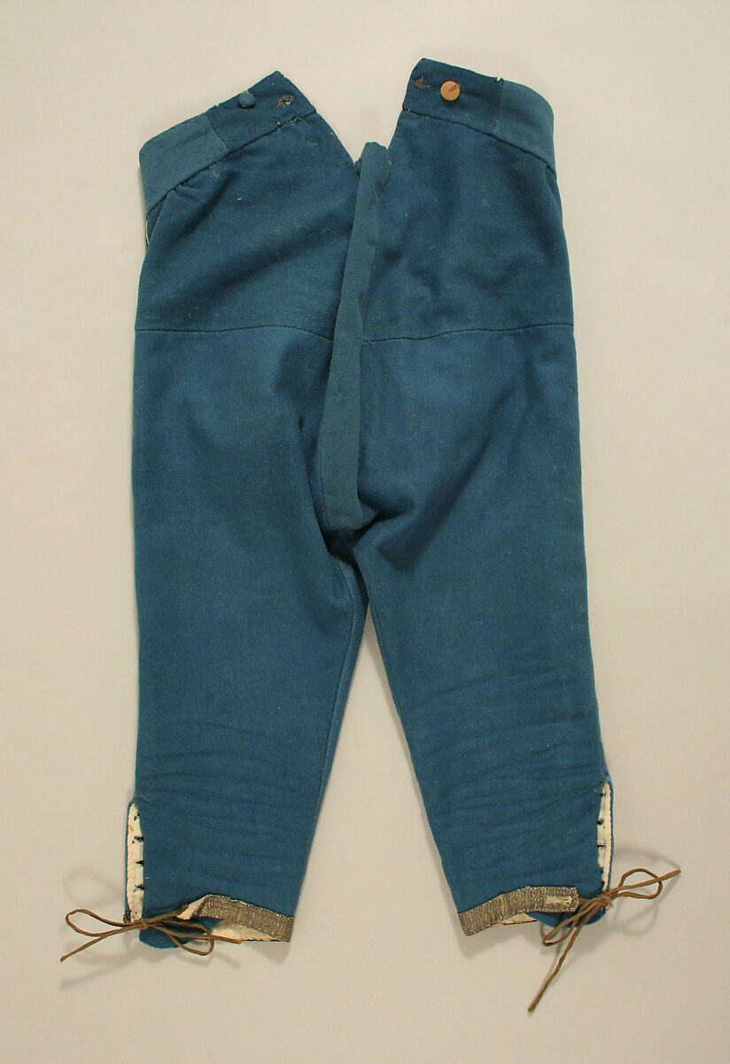 Ensemble (banyan, waistcoat, and breeches), silk, wool, linen, European