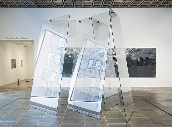 House of Cards (5 Panes), Gerhard Richter (German, born Dresden, 1932), Glass and steel 
