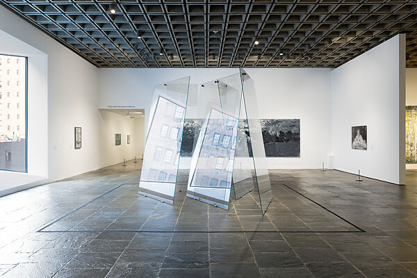 House of Cards (5 Panes), Gerhard Richter (German, born Dresden, 1932), Glass and steel