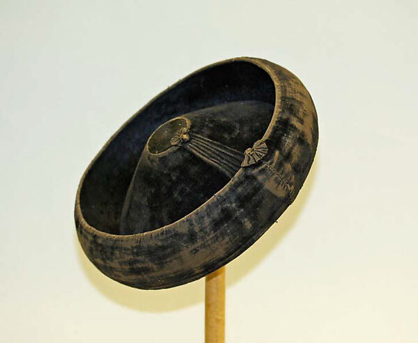 Hat, leather, silk, cotton, paper, Spanish 