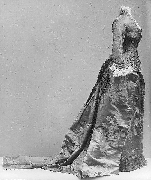 Dinner dress, House of Worth (French, 1858–1956), silk, French