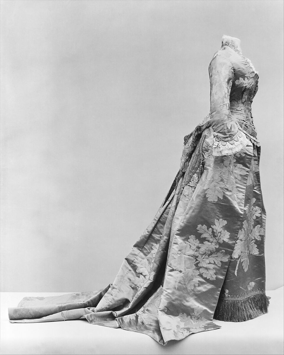 Dinner dress, House of Worth (French, 1858–1956), silk, French