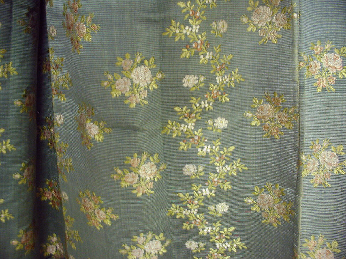 Robe à la française, silk, French