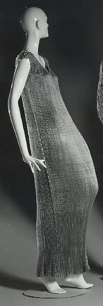 "Delphos", Fortuny (Italian, founded 1906), silk, glass, cotton, Italian