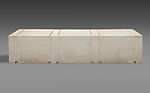 Untitled (Three Tables), Rachel Whiteread (British, born 1963), Plaster
