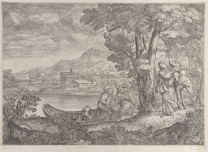 Landscape with the flight into Egypt