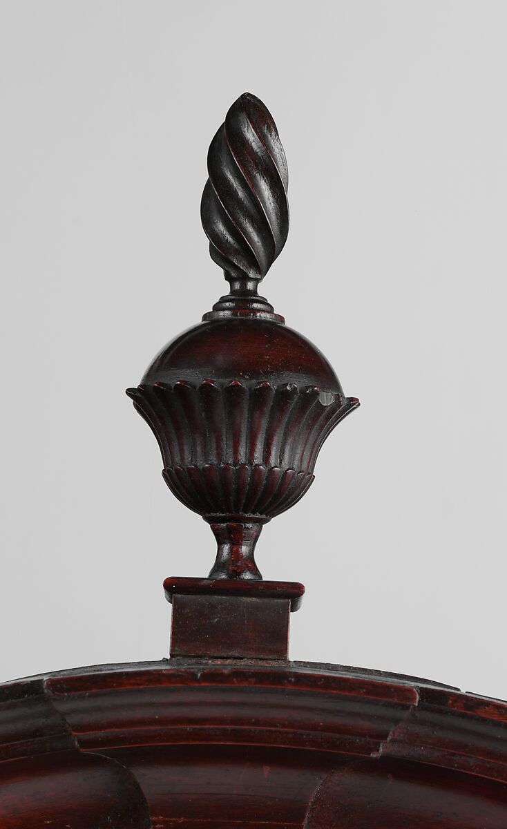 Tall clock, Case by John Townsend (1732–1809), Mahogany, cherry, chestnut, oak, American