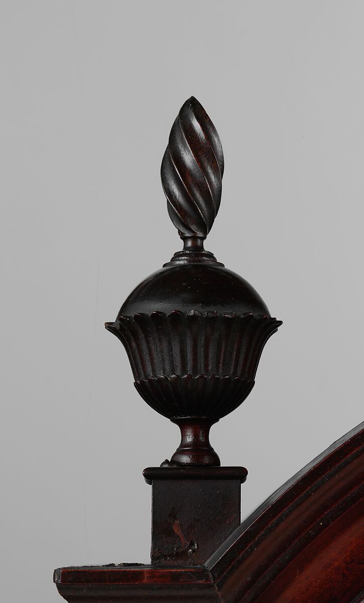 Tall clock, Case by John Townsend (1732–1809), Mahogany, cherry, chestnut, oak, American