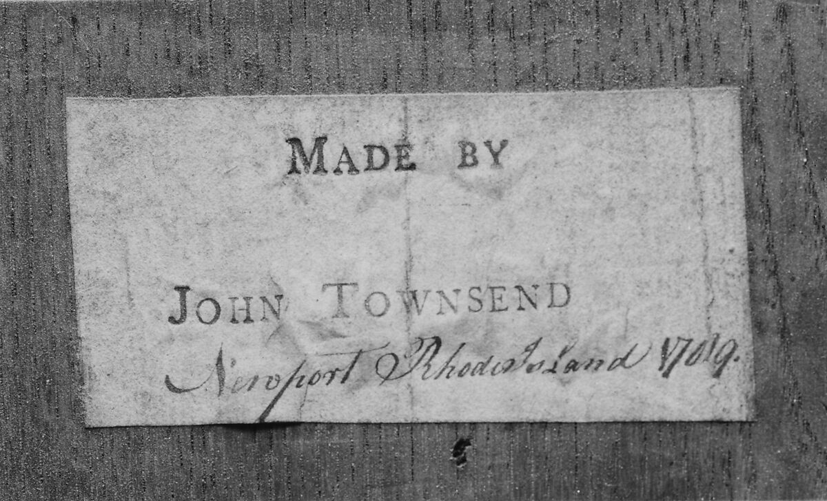 Tall clock, Case by John Townsend (1732–1809), Mahogany, cherry, chestnut, oak, American