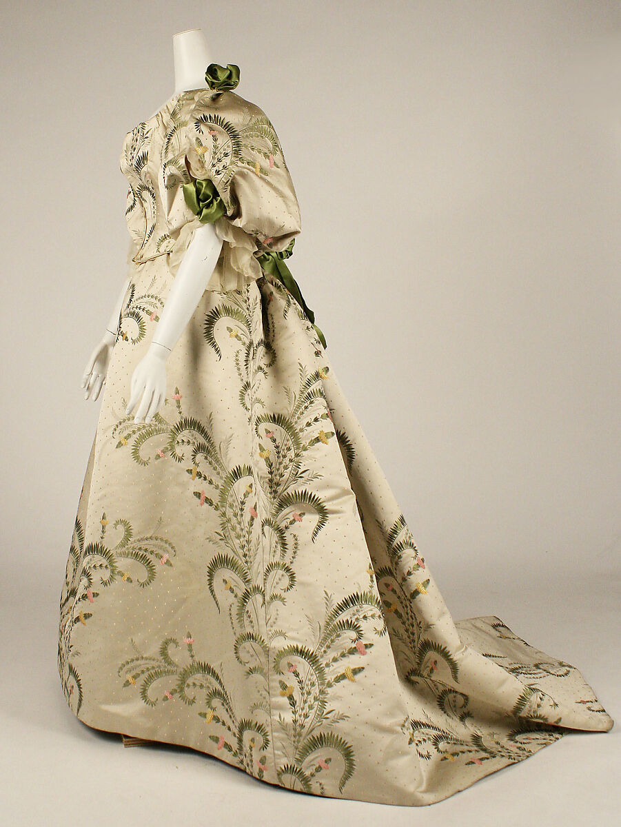 Ball gown, House of Worth (French, 1858–1956), silk, French
