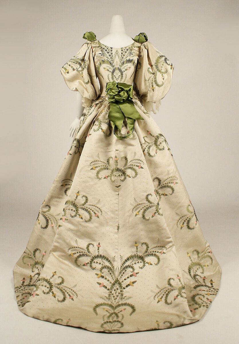 Ball gown, House of Worth (French, 1858–1956), silk, French