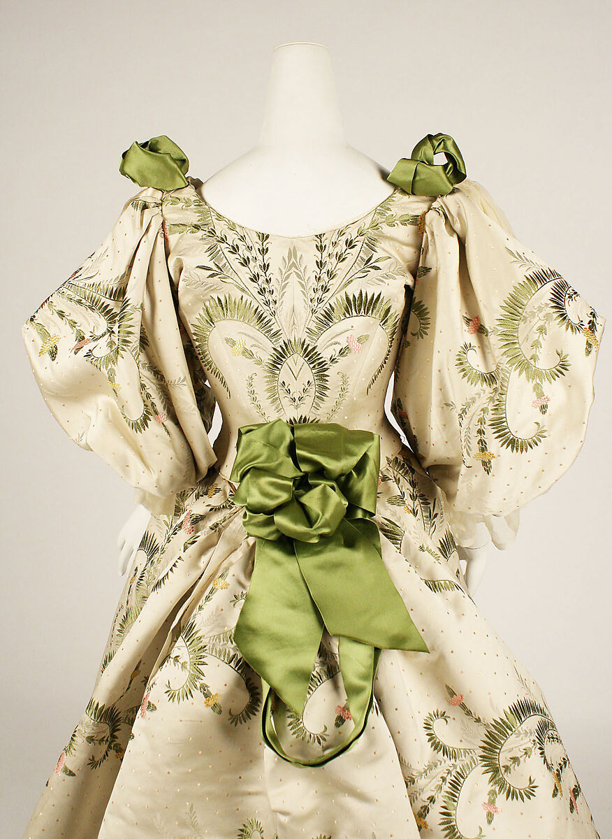 Ball gown, House of Worth (French, 1858–1956), silk, French