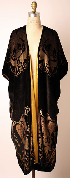 Evening coat, Attributed to Babani (French, active ca. 1894–1940), silk, Italian 
