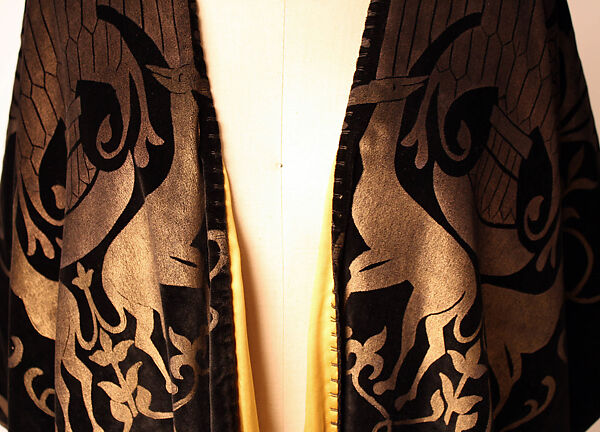 Evening coat, Gallenga (Italian, 1918–1974), silk, Italian