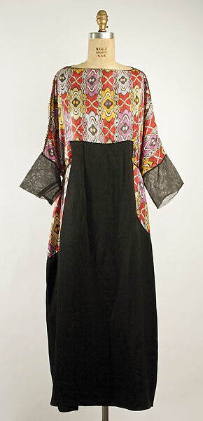 Dress, Babani (French, 1892–1940), silk, metal, French