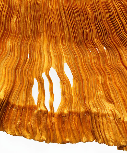 "Delphos", Fortuny (Italian, founded 1906), silk, glass, Italian