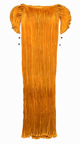 "Delphos", Fortuny (Italian, founded 1906), silk, glass, Italian