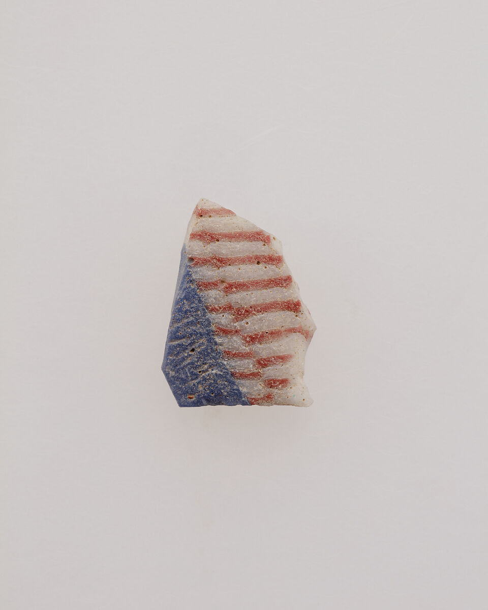 Fragment of mosaic mold-made bowl, Glass
