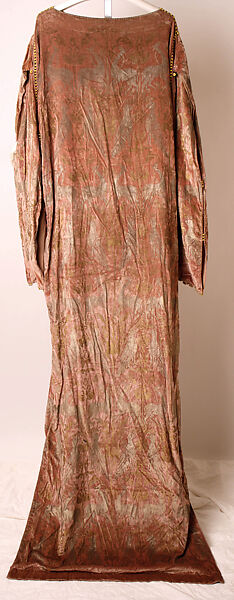 Evening dress, Gallenga (Italian, 1918–1974), silk, glass, Italian