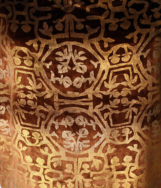 Evening dress, Gallenga (Italian, 1918–1974), silk, glass, Italian