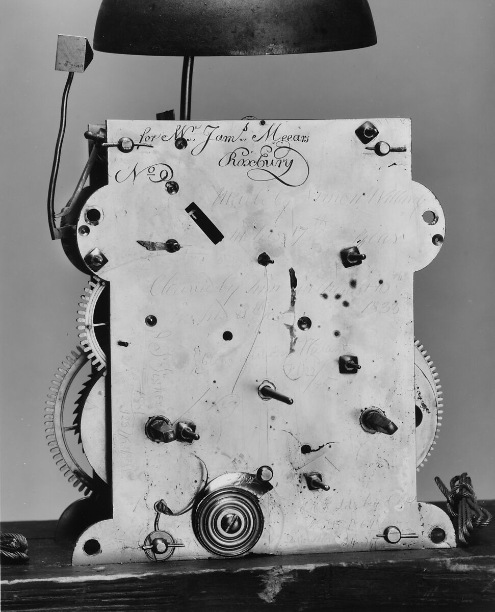 Tall Clock, Benjamin Willard (1743–1803), Mahogany, cherry, white pine, American