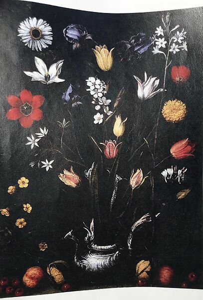 Flowers in a Grotesque Vase, Orsola Maddalena Caccia (Italian, Moncalvo 1596–1676 Moncalvo), Oil on canvas
