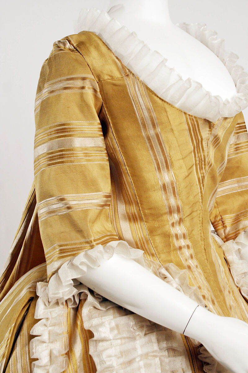 Dress, silk, European