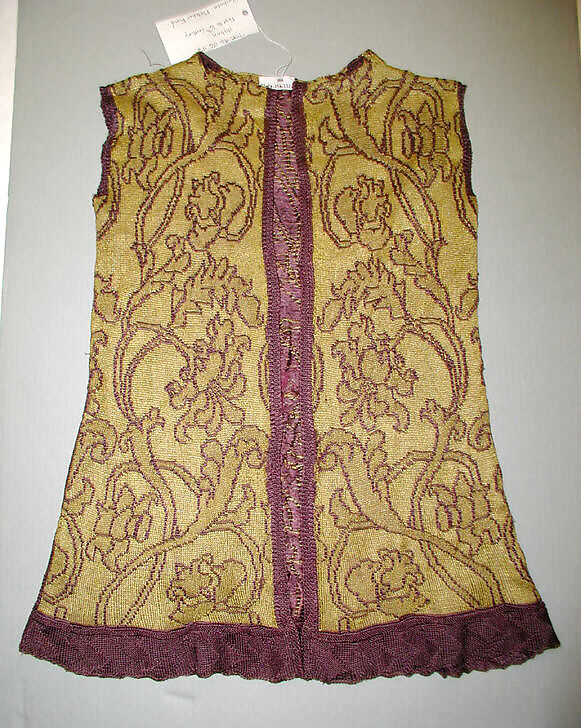 Jacket, silk, metallic thread, Italian