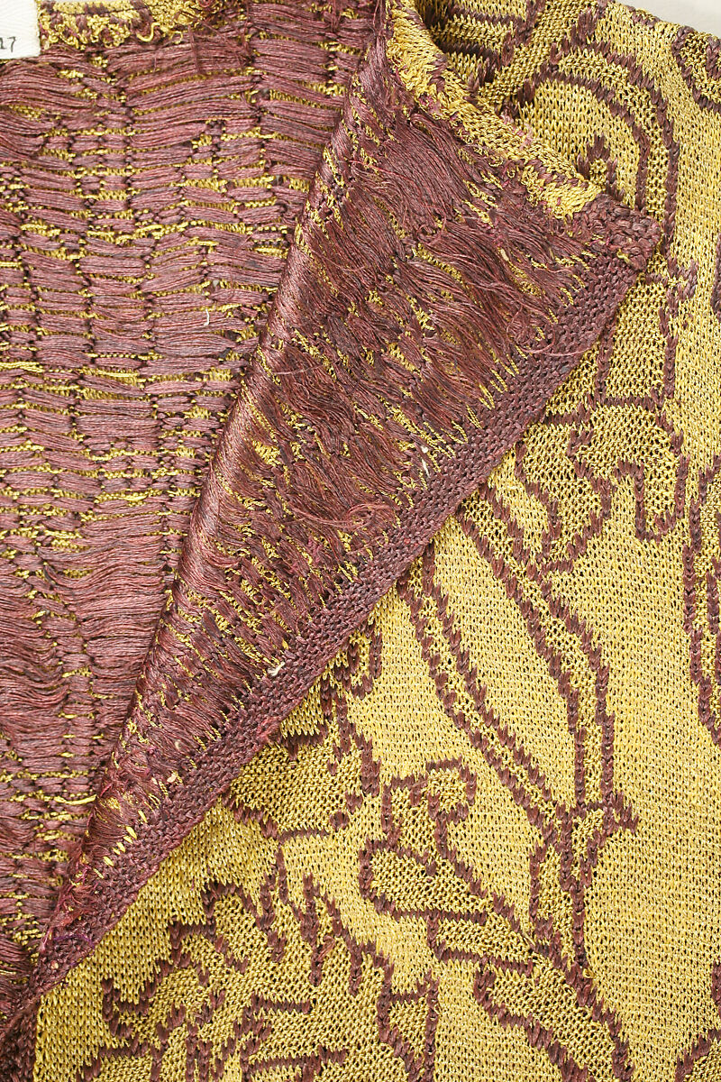 Jacket, silk, metallic thread, Italian