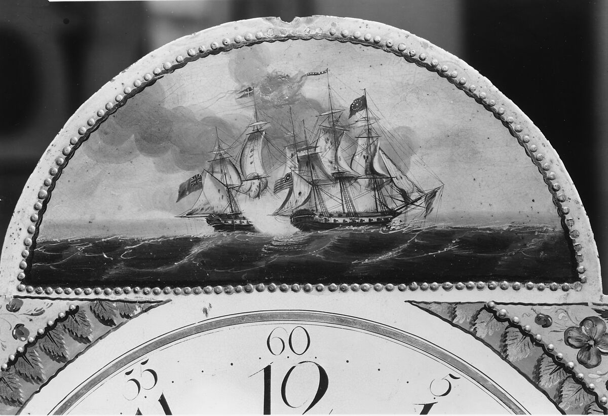 Tall Clock, Case by John Doggett (1780–1857), Mahogany, maple, white pine, American