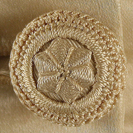 Dinner dress, Lord &amp; Taylor (American, founded 1826), silk, glass, American