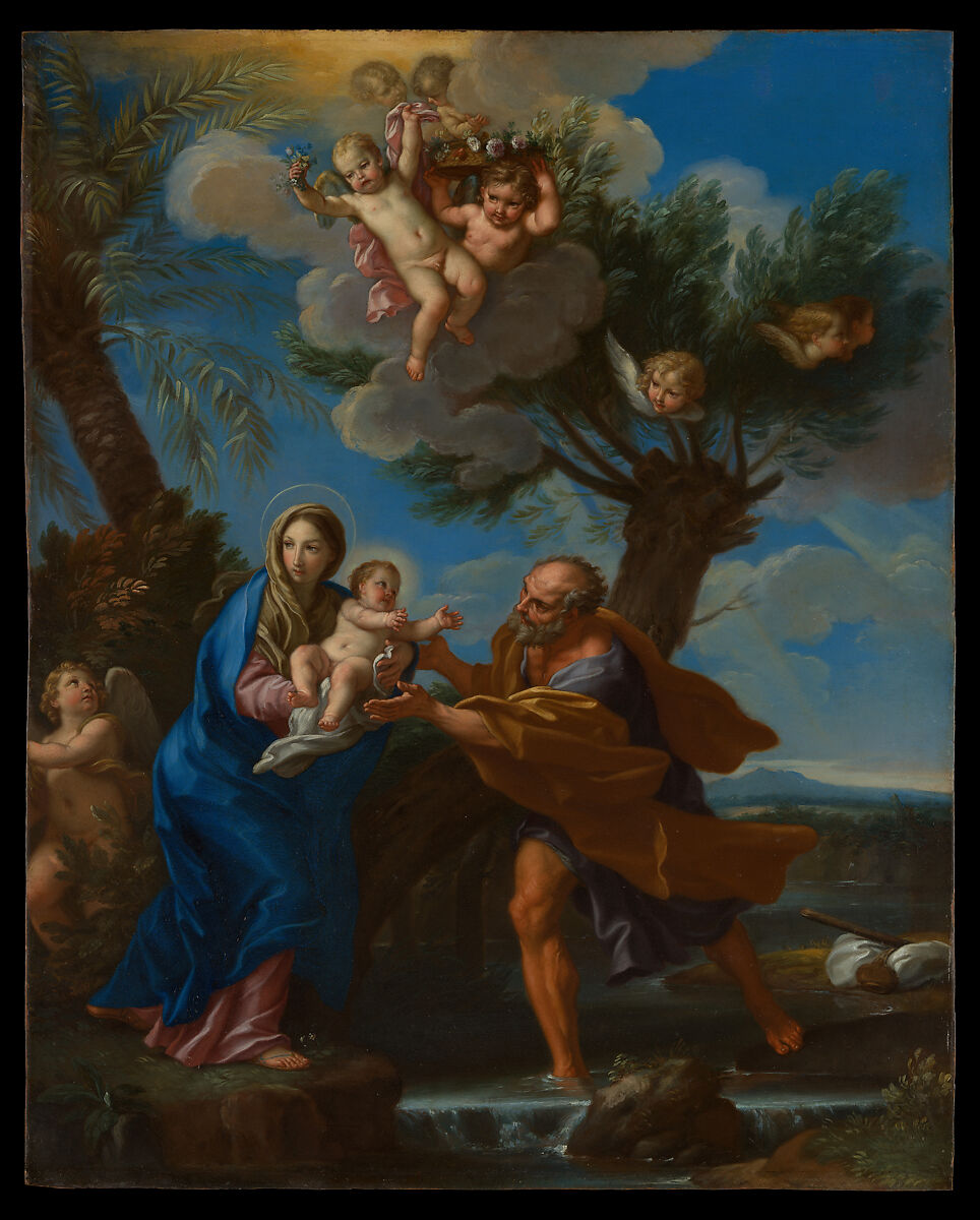 Carlo Maratti The Flight into Egypt The Metropolitan Museum of Art