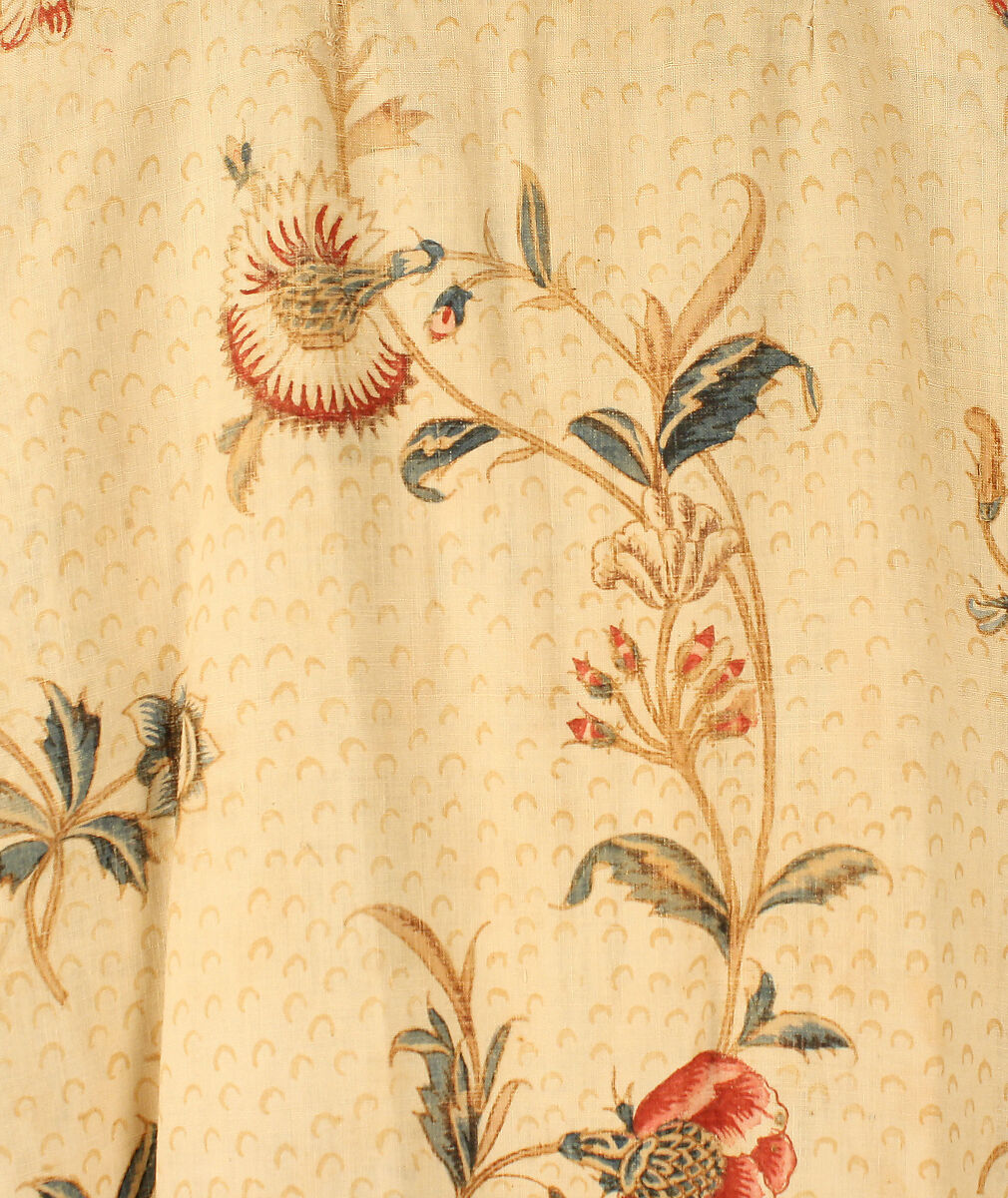 Banyan, linen, cotton, American