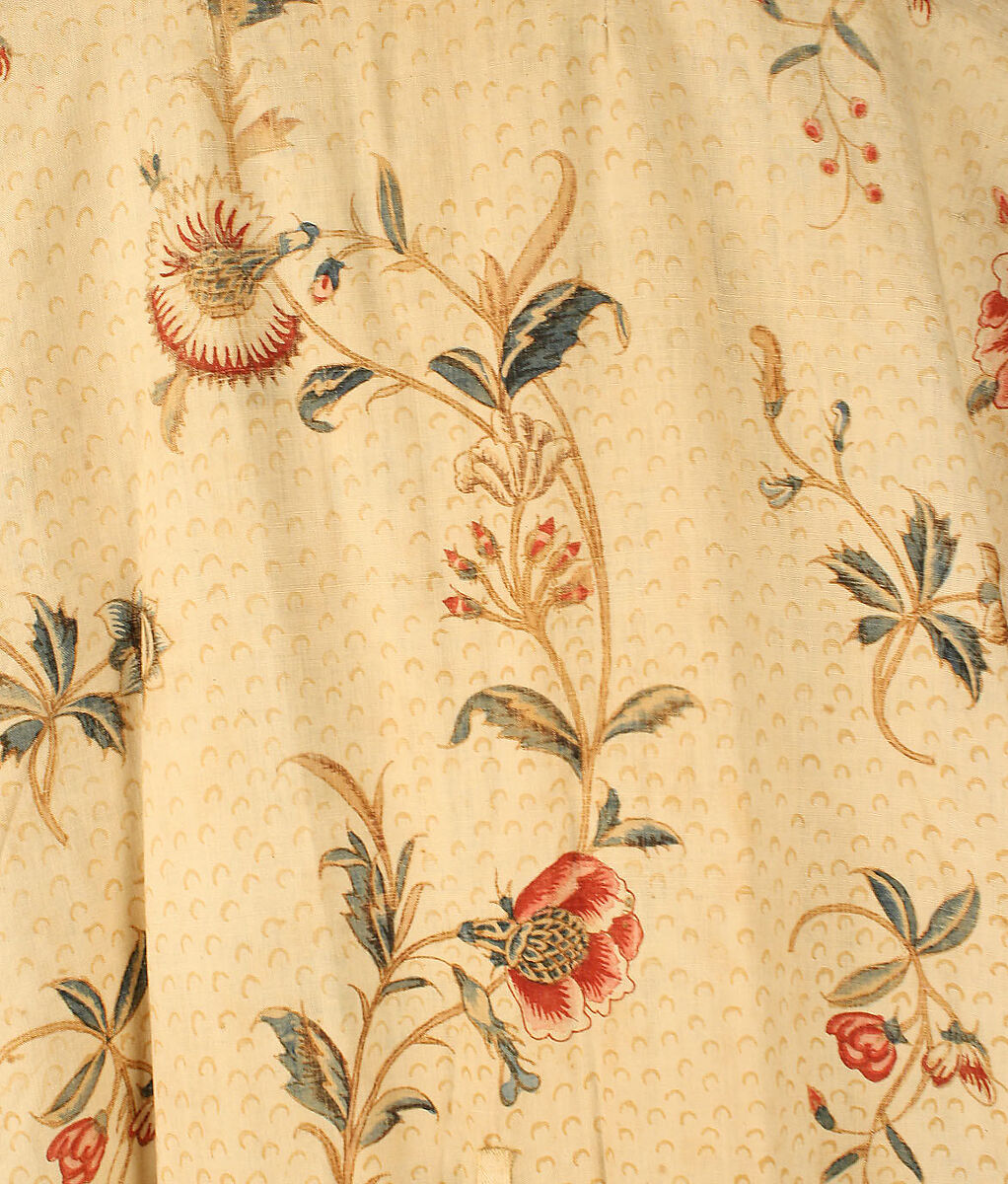 Banyan, linen, cotton, American