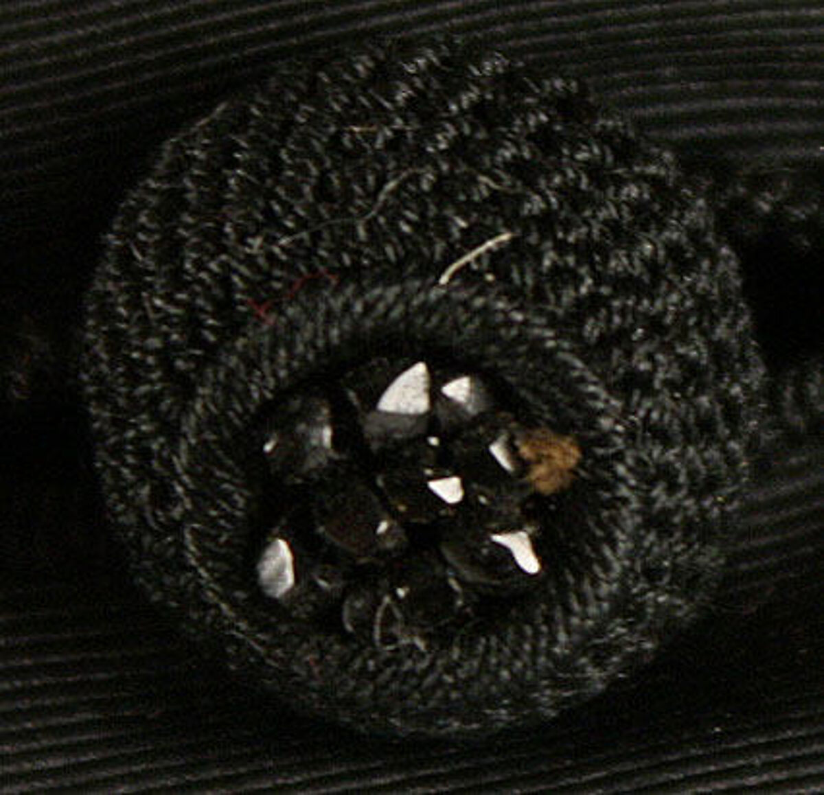 Dinner dress, Maison Vignon (French, active ca. 1850–ca. 1910), silk, cotton, French