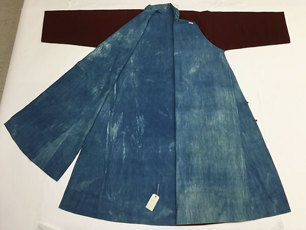 Ensemble, (a) wool
(b, c) cotton, wool, leather
(d) wool, silk
(e) linen, Tibet