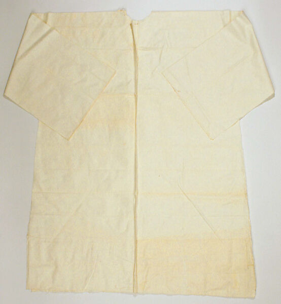 Ensemble, (a) wool
(b, c) cotton, wool, leather
(d) wool, silk
(e) linen, Tibet
