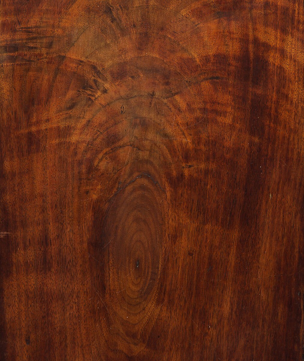 Tall Clock, John Wood Sr. (active ca. 1729–1760/1), Walnut, yellow poplar, white pine; brass, iron, glass, American