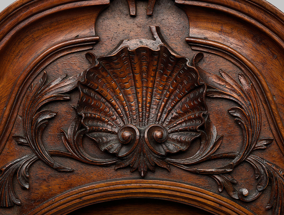 Tall Clock, John Wood Sr. (active ca. 1729–1760/1), Walnut, yellow poplar, white pine; brass, iron, glass, American
